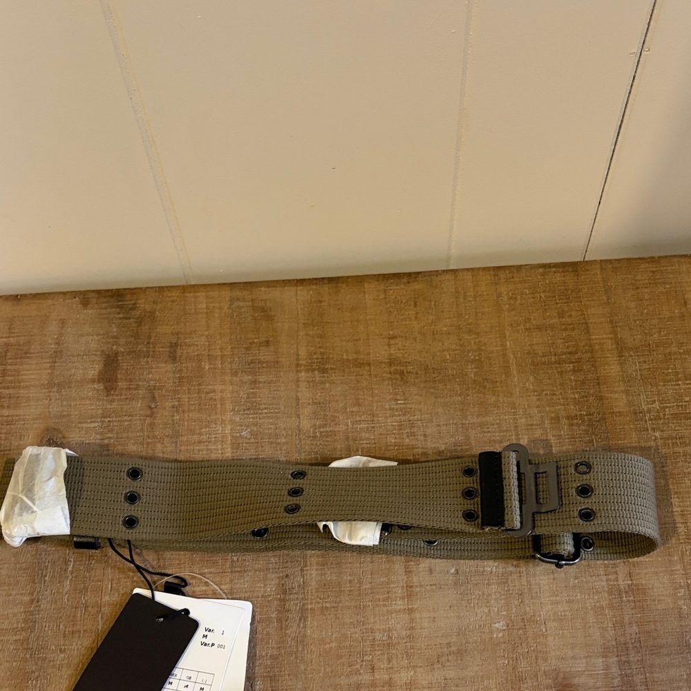 Women’s Marina Rinaldi Liliana Olive Green Belt Size M